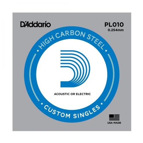 D´ADDARIO PL010 Struna na elektrofonickou kytaru 0.10